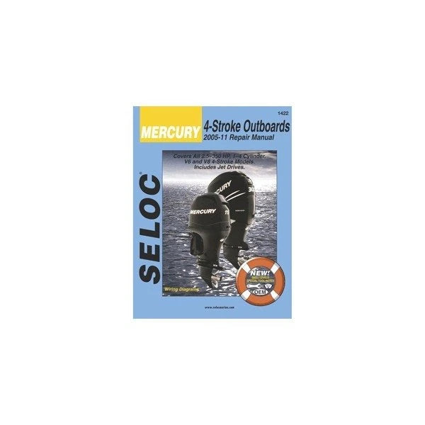 Seloc Service Manuals, Merc/Mar All 4 Strk '05-'11