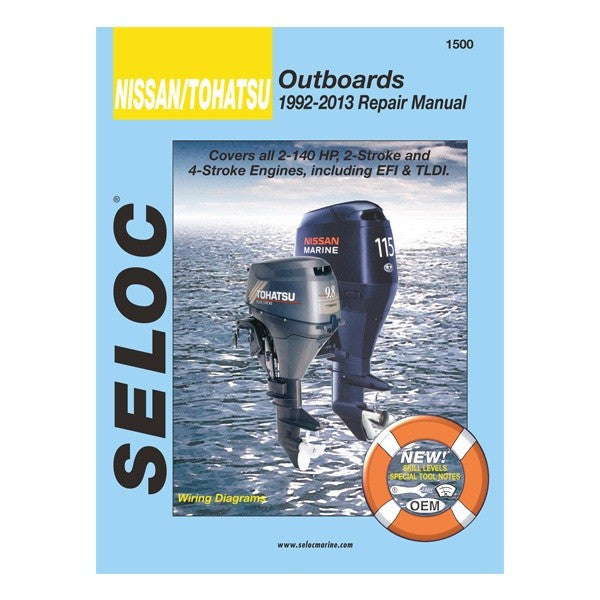 Seloc Service Manuals, All Nissan/Tohatsu O Board