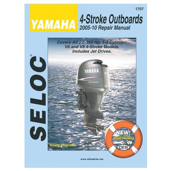 Seloc Service Manuals, Yamaha All 4 Strk '05-'10