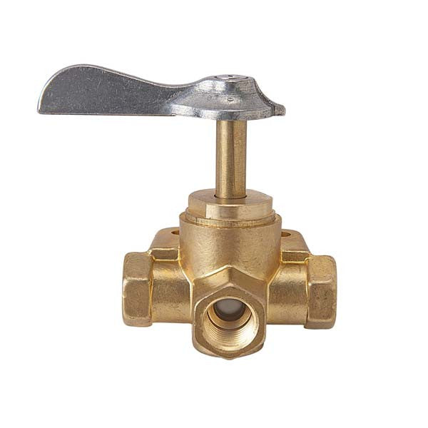 Moeller Marine, 3/8 FNPT BRASS THREE-WAY VALVE