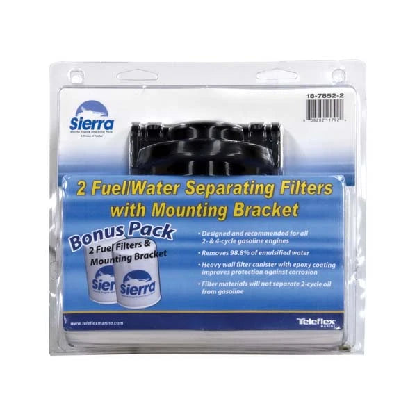 Sierra, Fuel Water Separator Filter W/Bonus Pack