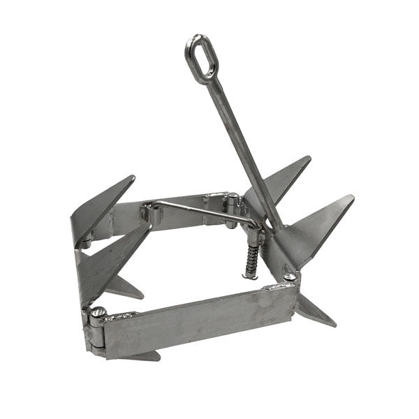 Gen3 Marine Stainless Steel Folding Box Anchor, 13 lbs - Boat Size: Under 17'