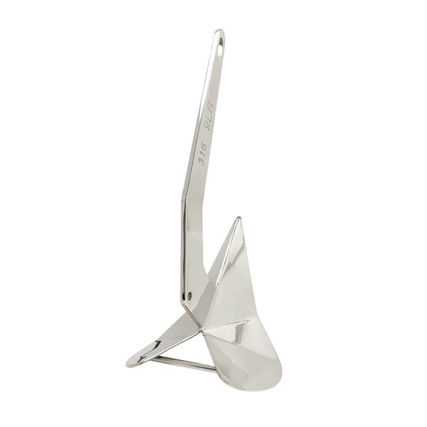 Gen3 Marine Stainless Plow Anchor, 9 lbs - Boat Size: 18' - 25'