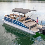 Taylor Made Boat Covers, SureShade Pontoon Power Bimini Top, 2024050708
