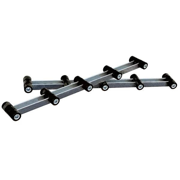 Tie Down Engineering, Roller Bunks 5'   Galv. Finish  Black Rollers (Pair)