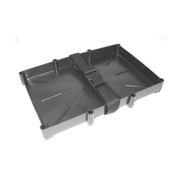 T-H Marine Battery Holder Tray With Strap, 24 Series Battery 10-5/8" X 7" (Inside)