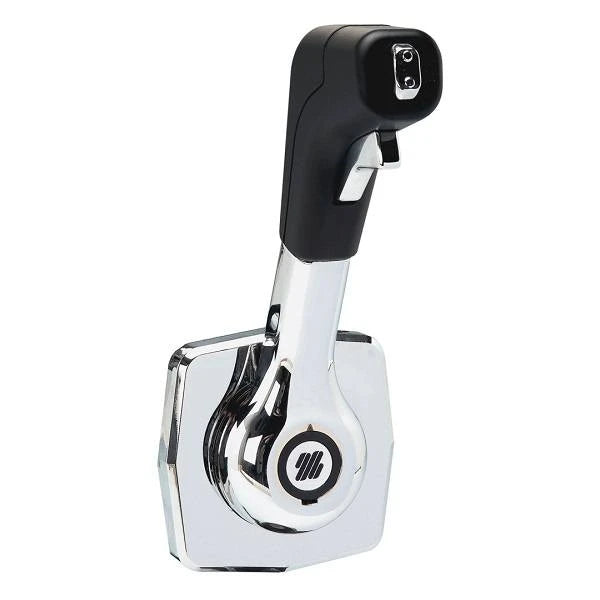 Uflex USA, SIDE MNT, SGL LVR CHROME/BLACK