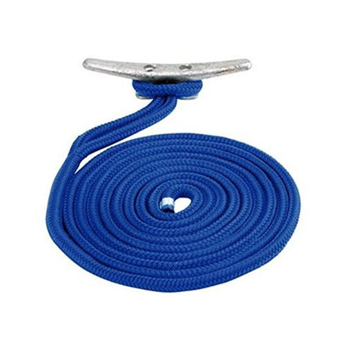 Sea Dog Marine, Sea Dog Braided Nylon Dock Line - Blue, 1/2" x 15'
