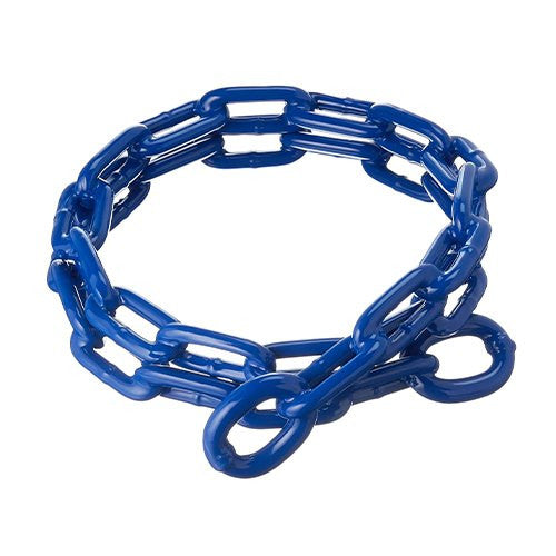 Greenfield Products, Greenfield PVC Coated Anchor Chain - Royal Blue, 1/4" x 4'