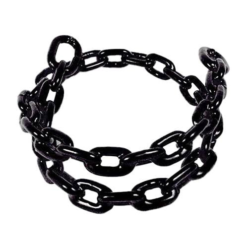 Greenfield Products, Greenfield PVC Coated Anchor Chain - Black, 1/4" x 4'