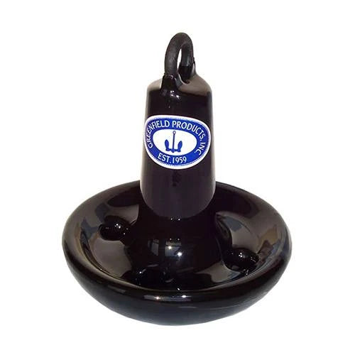 Greenfield Products, Greenfield Vinyl Coated Mushroom Anchor - Black, 10 lbs - Boat Size: Up to 12'