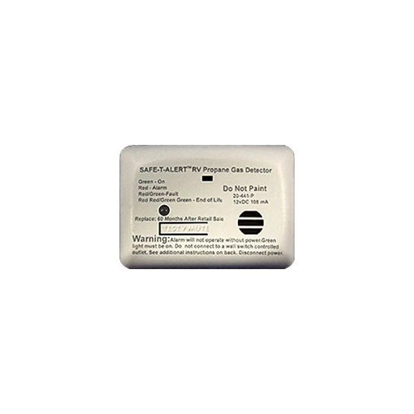 - None -, RV Propane Alarm - White Surface Mount 12 vDC Hard Wire