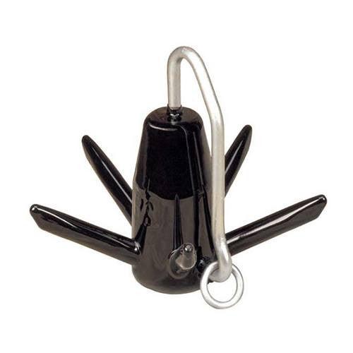 Greenfield Products, Greenfield Vinyl Coated Richter Anchor, 14 lbs - Boat Size: Up to 18'