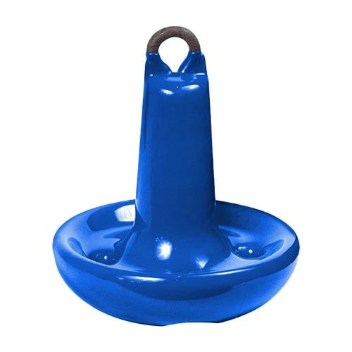 Greenfield Products, Greenfield Coated Mushroom Anchor - Royal Blue, 8 lbs - Boat Size: Up to 10'