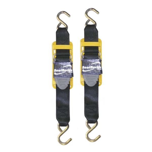 Boat Buckle, BoatBuckle Pro-Series Kwik-Lok Transom Tie-Downs, 2" x 2'