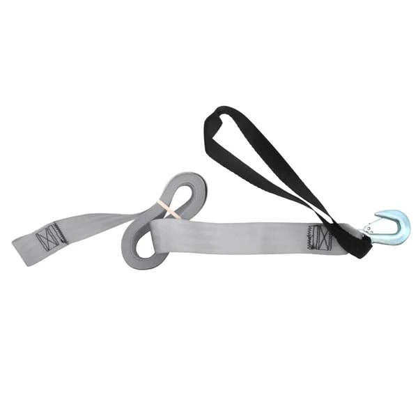 Boat Buckle, Pwc Winch Strap W/Tail 15'