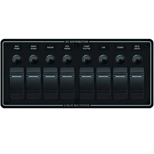 Blue Seas, Contura Switch Pnl-8 Hor