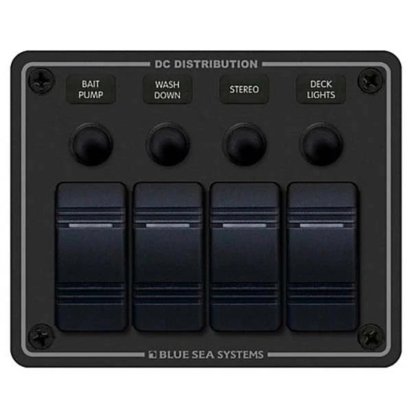 Blue Seas, Contura Switch Pnl-4 Hor