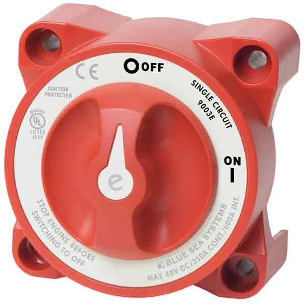 Blue Seas, Battery Switch 'E' On-Off