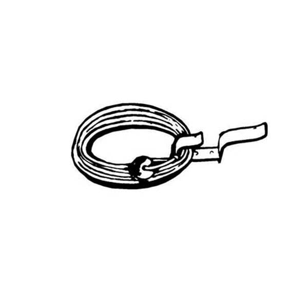 Cal-June, 30' Heaving Line W/Hanger