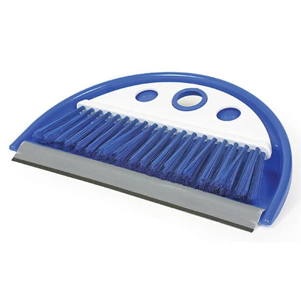 Camco, Dust Pan W/Whisk Broom