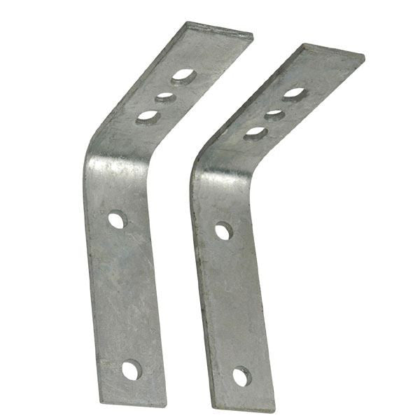 CE Smith Boat Trailer Fender Mounting Bracket Kit, 7" Wide Fender (8"- 12" Tires)