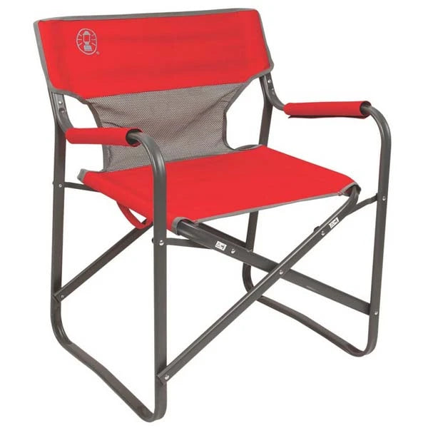 Coleman, Chair Steel Deck W/Mesh