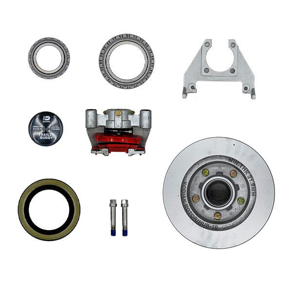Dexter Axle, 3.5K PREMIER DISC BRAKE KIT | 10" END KIT W/ BP