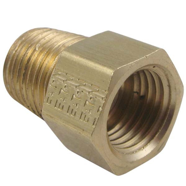 Dexter Axle, Orifice Connector 0.016 | 1/8" Mnpt To 3/16" F Invtd Flr