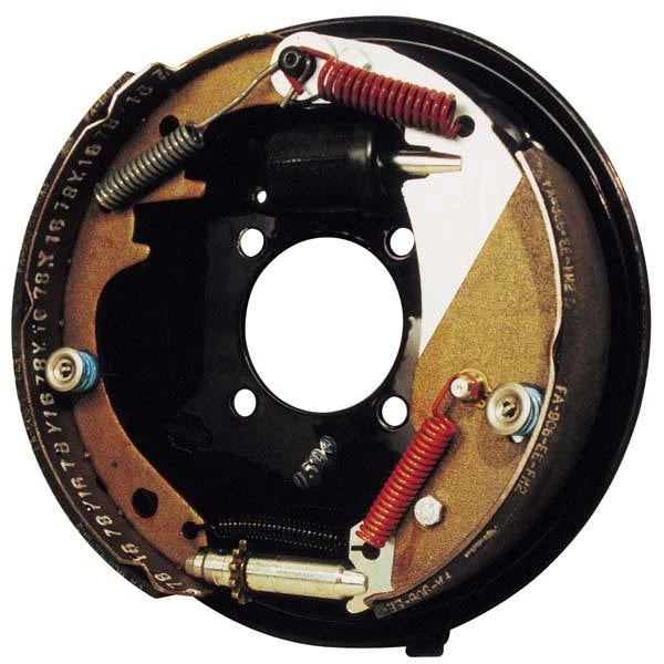 Dexter Axle, Dexter 10" Freebacking Trailer Brake Backing Plate, Left (Street) Side