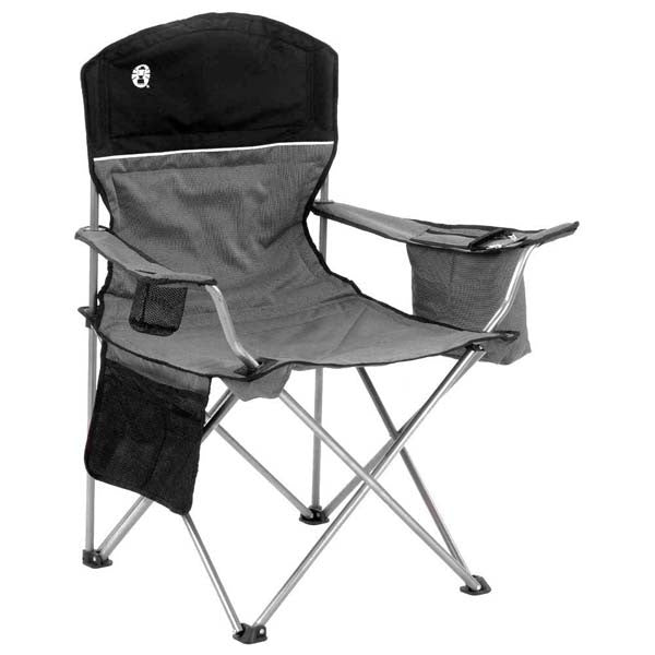 Coleman, Cooler Quad Chair Gray/Black
