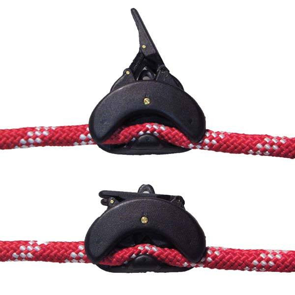 EZ-TY, E-Z TY Slide-Lok Rope Clamp - Black, 1/2"