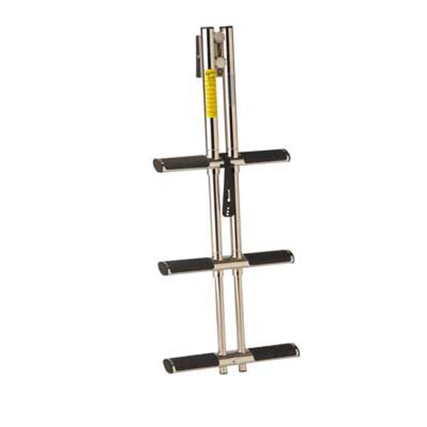 Garelick Telescoping Stainless Steel Sport/Diver Ladder, 3 Step
