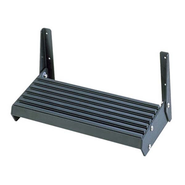Garelick, Footrest Blk Anod/Vinyl