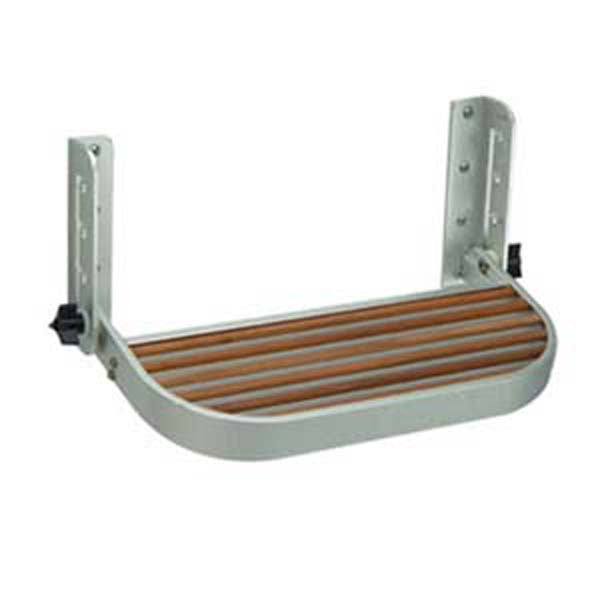 Garelick, Adj Footrest - Teak Inserts