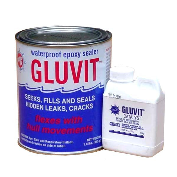 ITW Marine Tex, Gluvit Epoxy Sealer 2# Amber Color