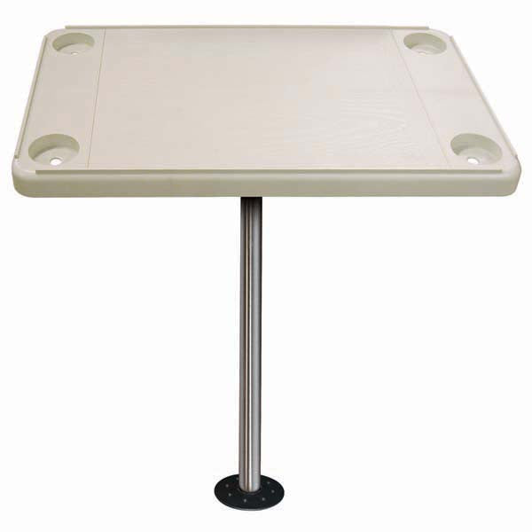 JIF Marine, Table Kit Rectangular Ivory W/ Recessed Flushed Mount