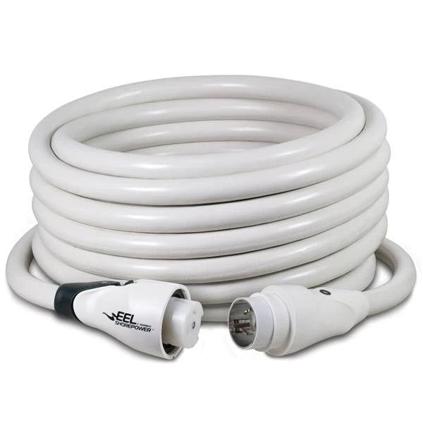 Marinco, Eel 50' Cordset 50A-125/250 Wht