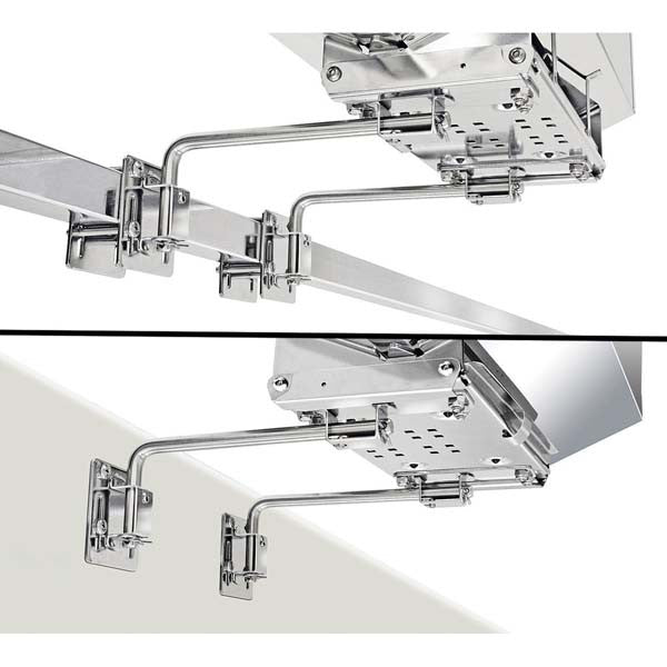 Magma Grills, Dual Extended Square/Flat/Side Bulkhead Rail Mount