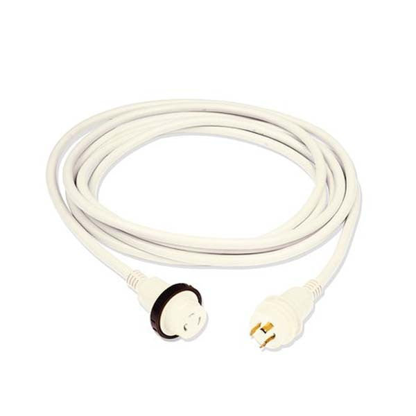 Marinco, 50 Ft Powercord Plus 30 Amp White