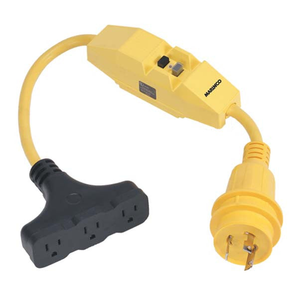 Marinco, Dockside 30 To 15A Adapt W/Gfi