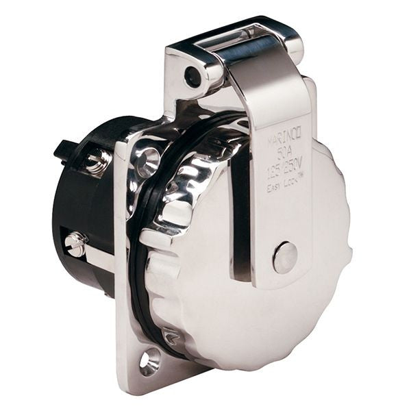 Marinco, S.S. Power Inlet 50A 125/250V