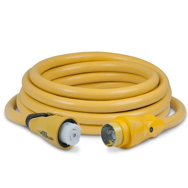 Marinco EEL 50 Amp 125/250V Shore Power Cordset, 25'