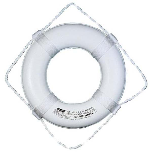 Taylor Made Products, 20" White Foam Ring Buoy