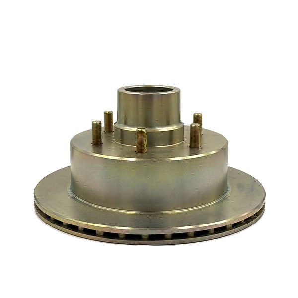 Dexter Axle, Hub & Rotor Kit - 6K 655 - Cupped & Studded - Zinc (DB-35)