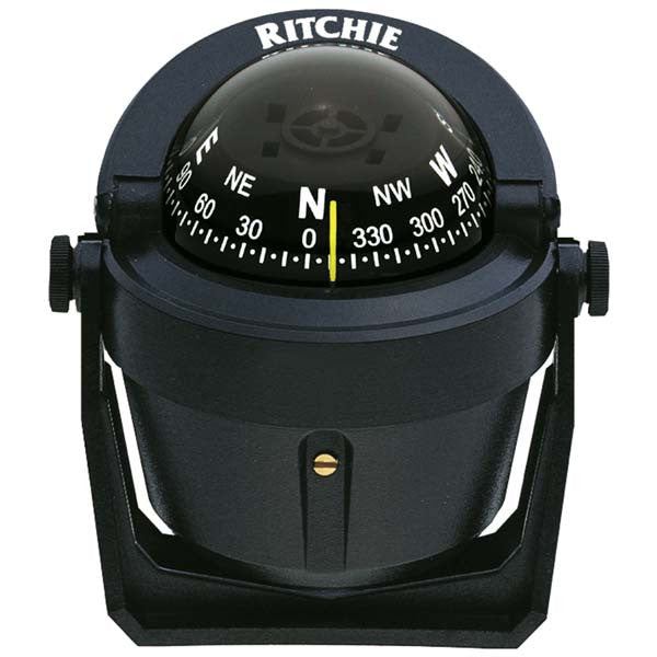 Ritchie Compass, Ritchie B-51 Explorer Compass - Bracket Mount, Black