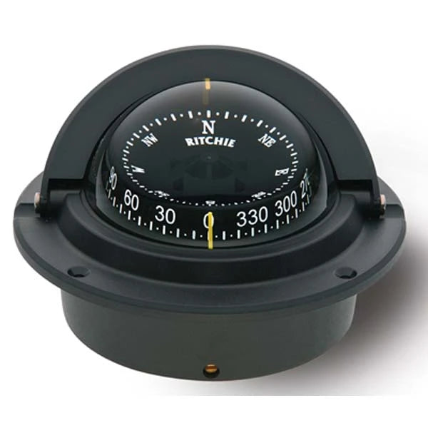 Ritchie Compass, Voyager Fl Mt Black Combi-Dial