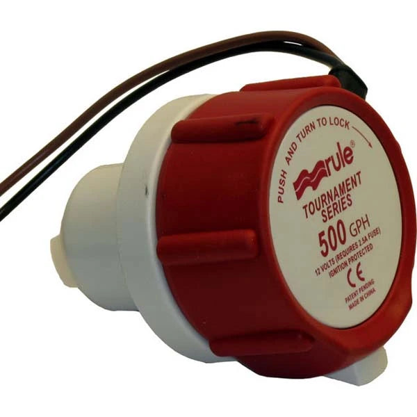 Rule Livewell Replacement Motor Cartridges, 500 GPH