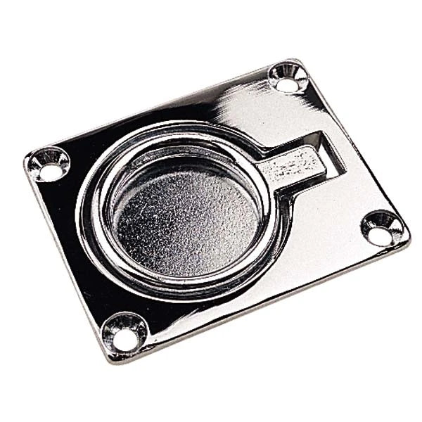 Sea Dog Marine, Sea Dog Chrome Brass Flush Lift Ring, 2"