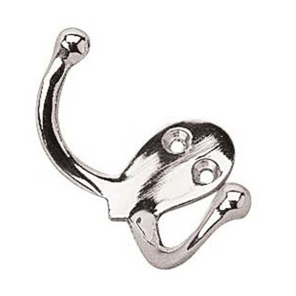 Sea Dog Marine, Double Coat Hook Chrome
